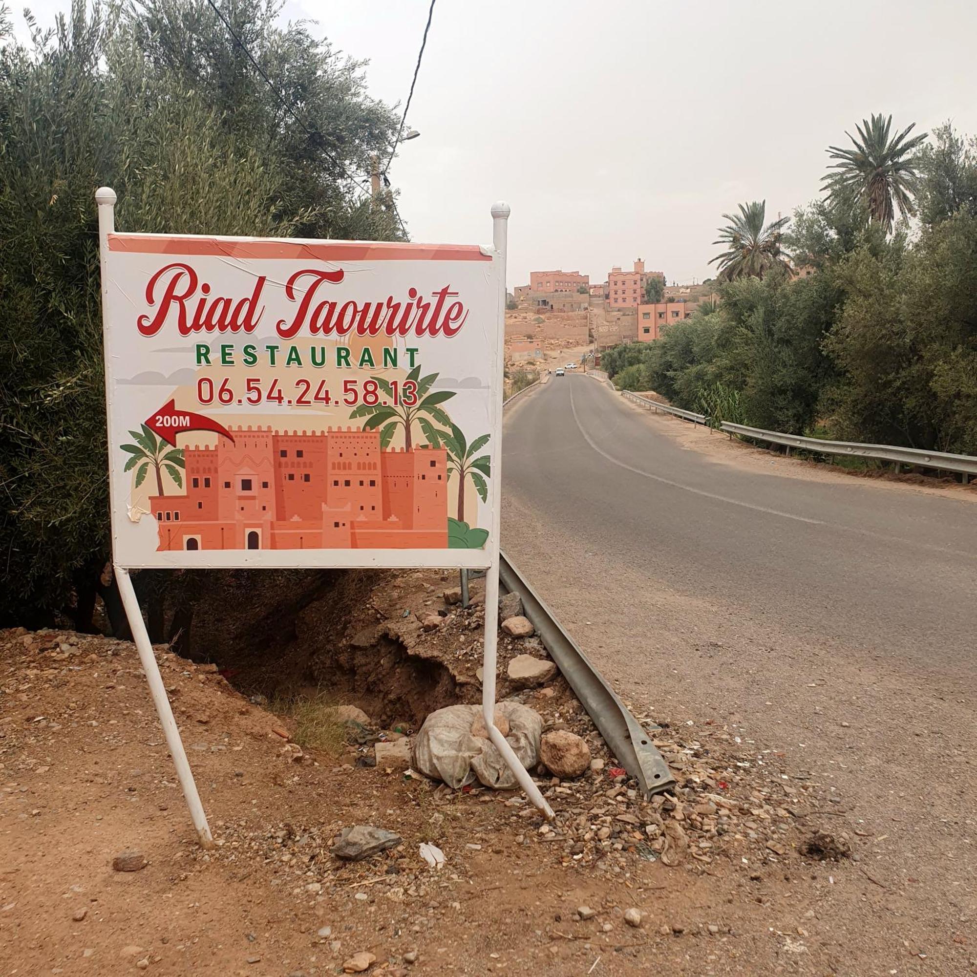 Riad Taourirte Tinghir Buitenkant foto